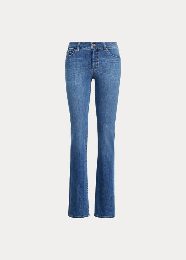 Jeans Ralph Lauren Mujer Azules - Premier Straight - JQZOE6527